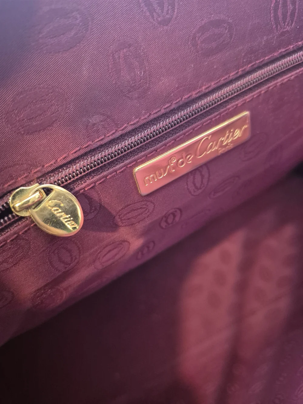Cartier Shoulder Tote Bag